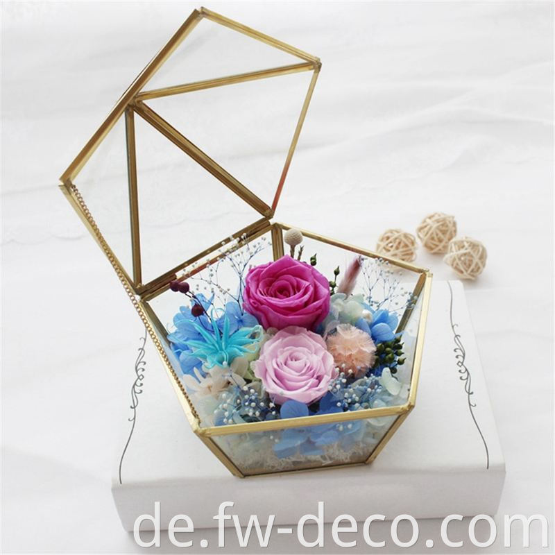 Glass Jewelry Box